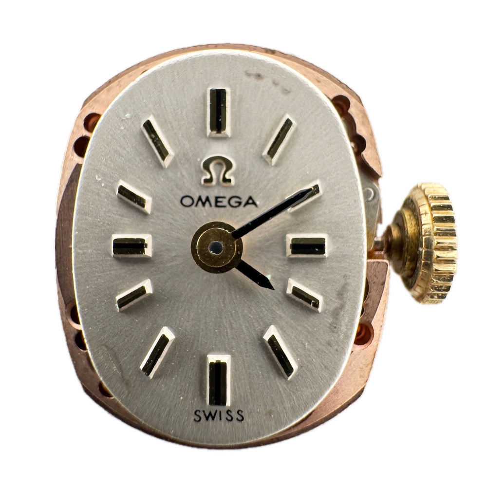 Vintage 12.5mm Omega Mechanical Ladies Wristwatch Movement 485 Swiss Made