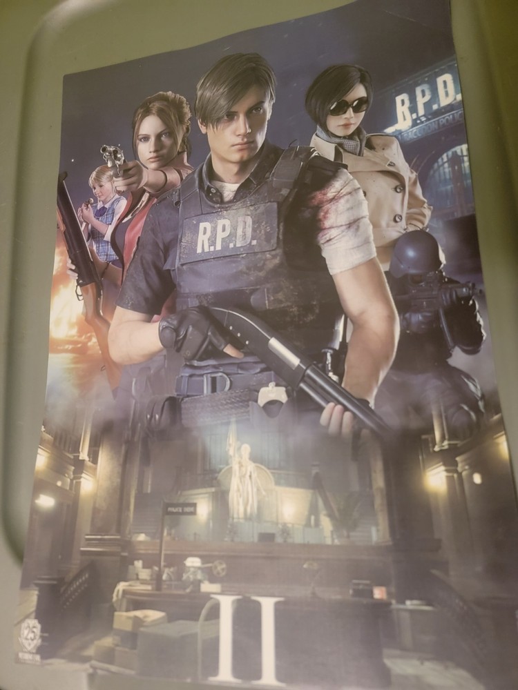Resident Evil Picture Poster Art Print 16.5x11.5 Video Game Xbox Playstation