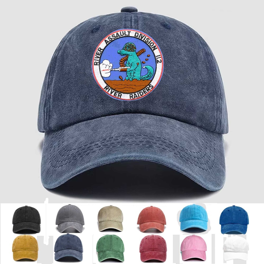 Custom Embroidered Hat RAD 112 River Assault Division, Veteran Cap, Gift Idea