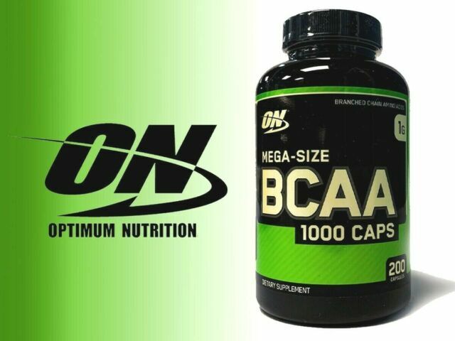 Optimum Nutrition 1031735 200 Capsules Branched Chain Essential Amino-acids...
