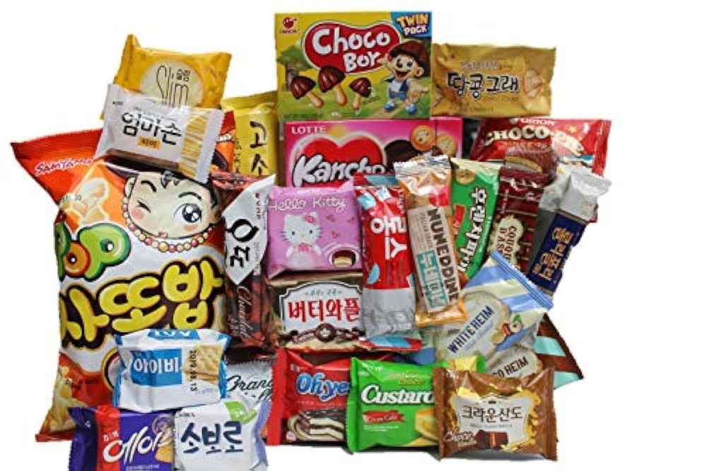 KOREAN PREMIUM SNACK BOX_Assorted Package Popular Deluxe Korean Brand Snacks ...