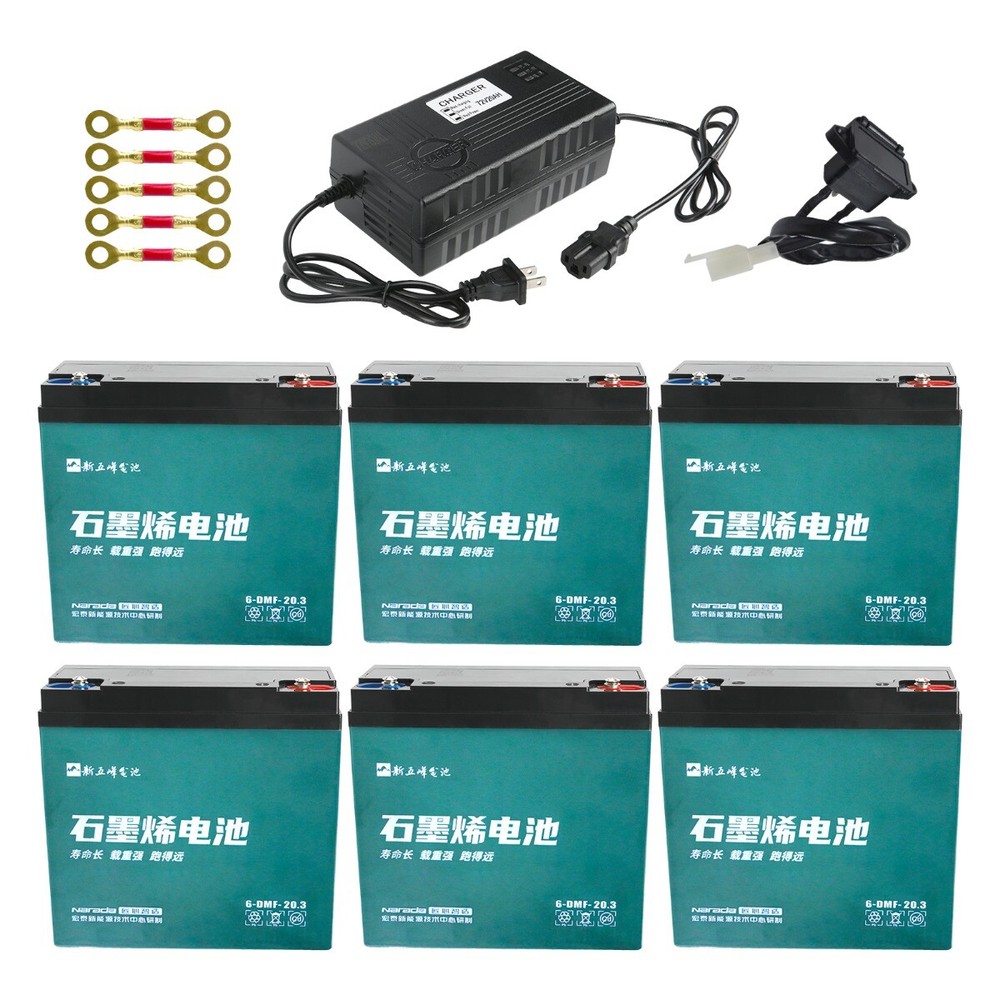 12V 20Ah 6-DZM-20 Rechargeable Battery 6-DMF-20 For Quad Dirt Bike Razor MX650