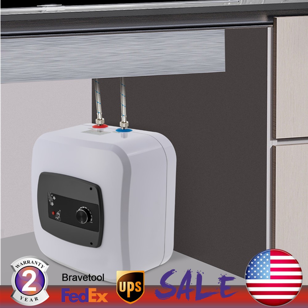 1500W Electric Instant Hot Water Heater Under Sink 15L Mini Small Water Tank