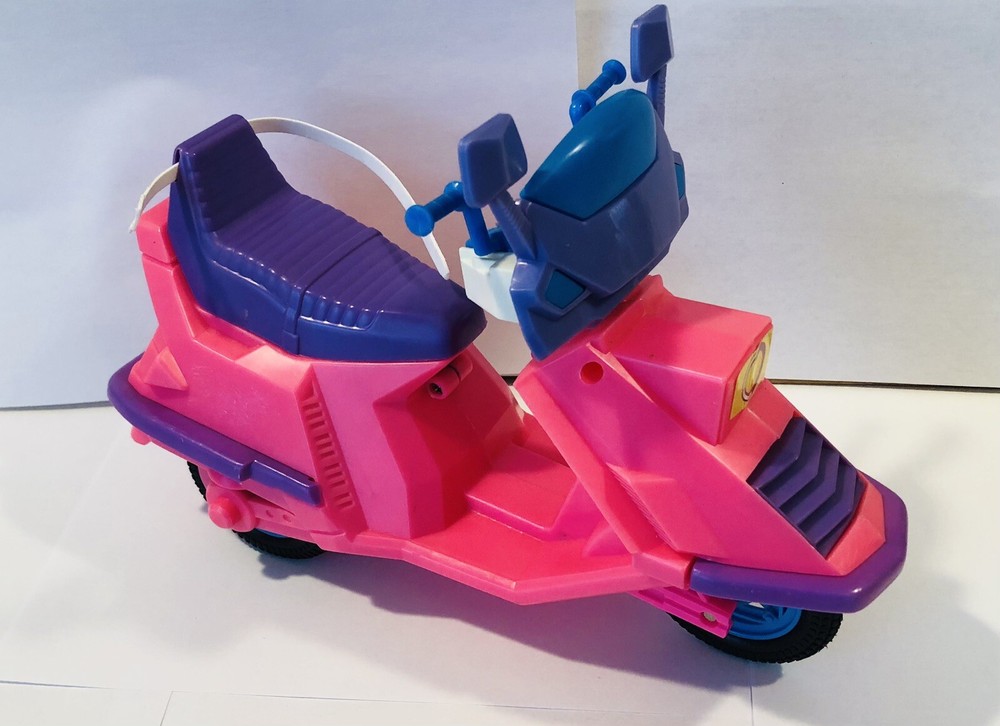 Vintage Mattel 1989 Arco Barbie Pink & Purple Scooter / Moped Toy Only