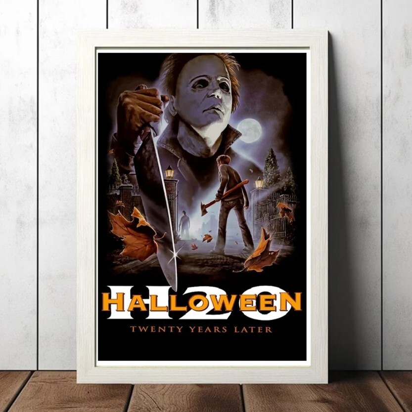 Halloween H20 20 Years Later (1998) Movie Film Poster