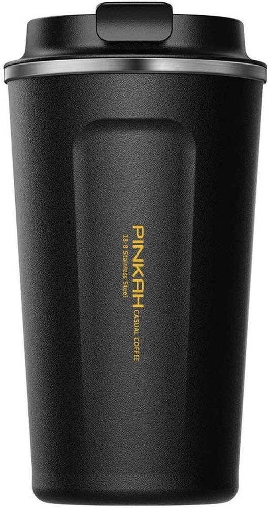 17OZ Double-Walled Insulated Stainless Steel Coffee Travel Mug