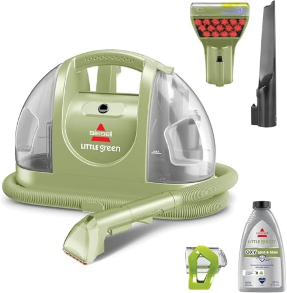 BISSELL Little Green Portable Carpet and Upholstery Cleaner for Cars and Home
