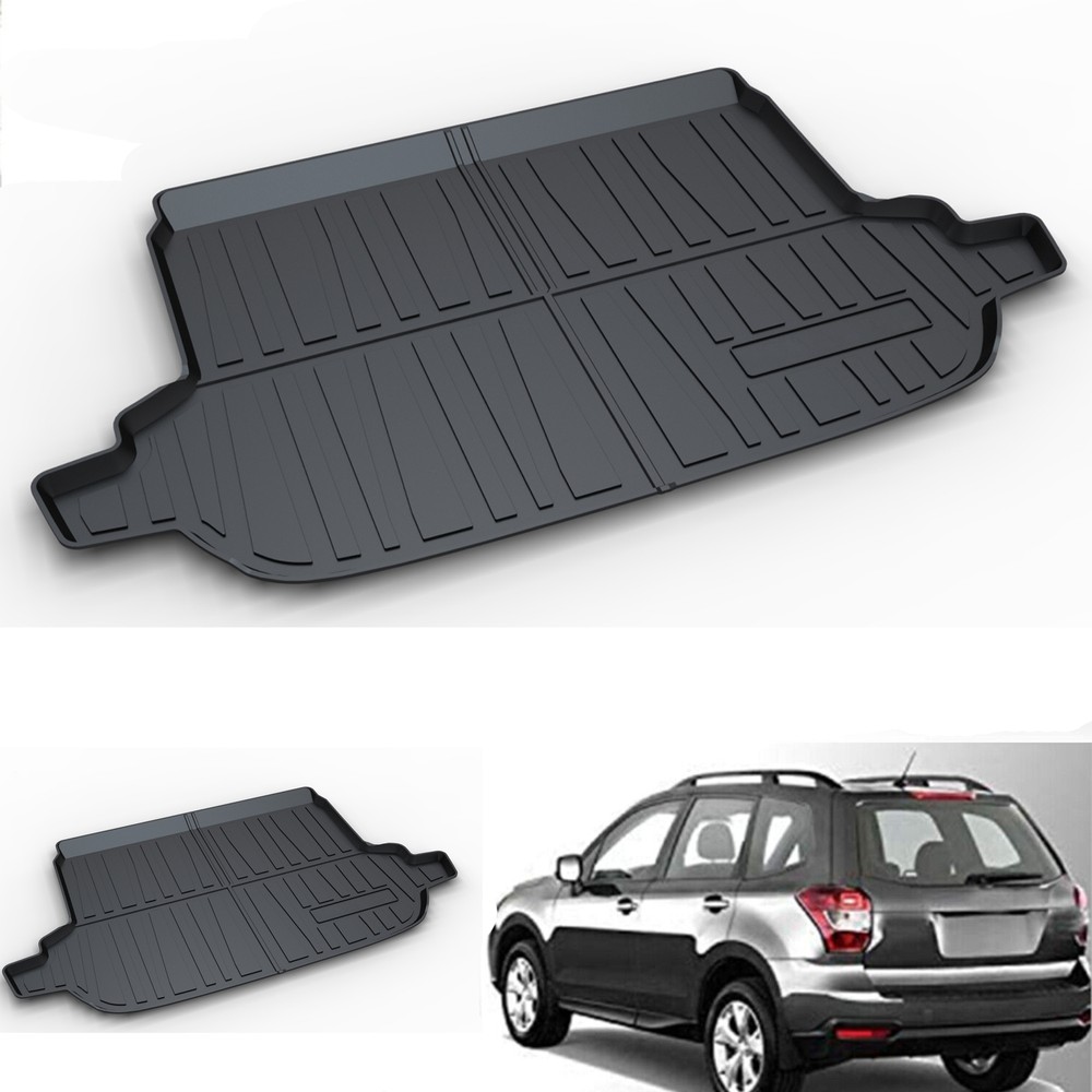 2014-2018 Subaru Forester All-Weather Cargo Trunk Tray Mat Liner TPO Carpet Protection