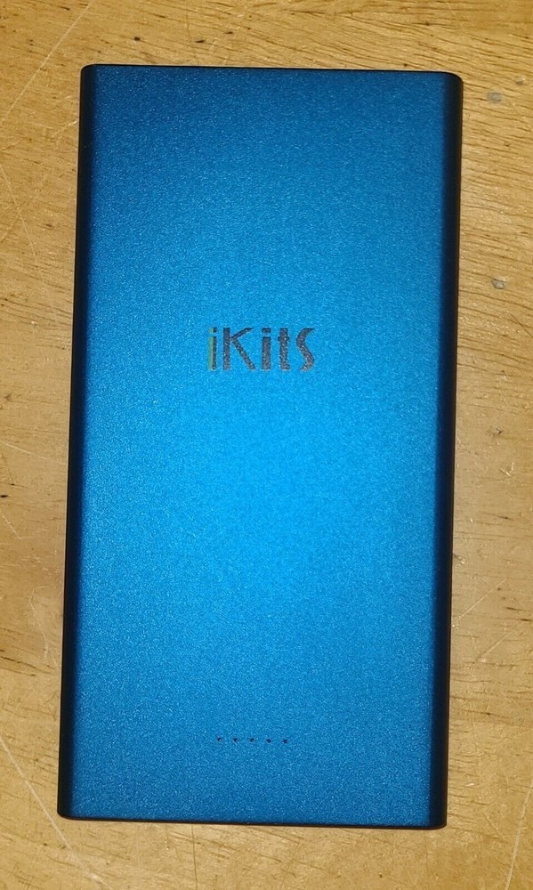 IKITS Power Bank Model: PBM-G-G50, Capacity: 5000mAH(18wh) No Cable Blue