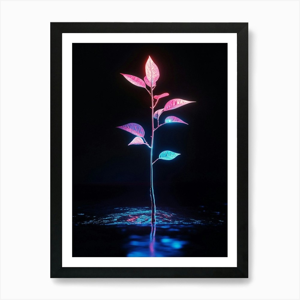 Tree In The Water Art Print Framed Wall Art Poster Canvas Print Picture