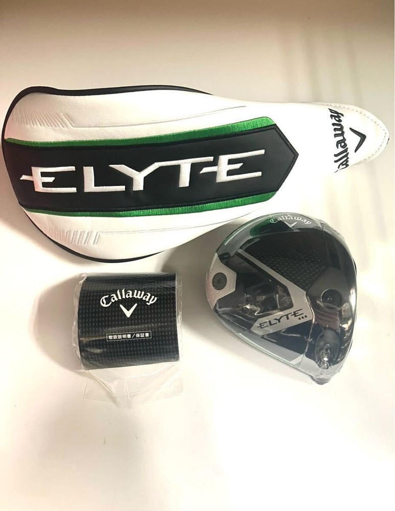 Callaway ELYTE Triple Diamond Driver 10.5deg RH Head Only with head Cover New