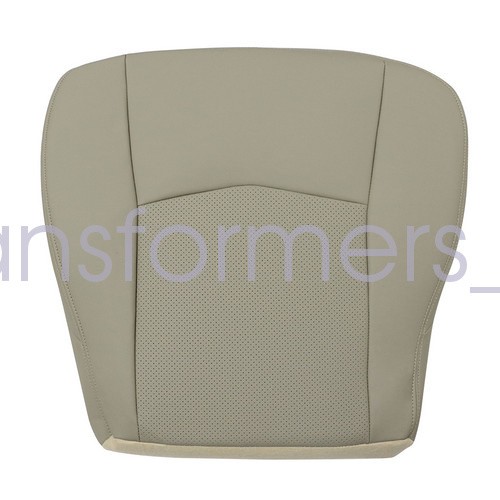 For 2004-2009 Cadillac SRX Driver Bottom Perforated Leather Seat Cover Light Tan