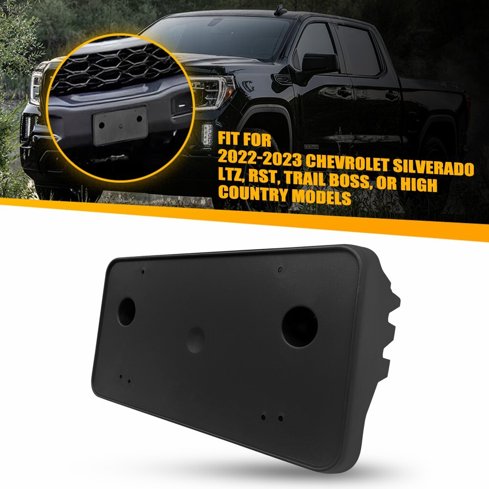 Front License Plate Bracket for 2022-2023 Chevy Silverado LTZ RST 86772168