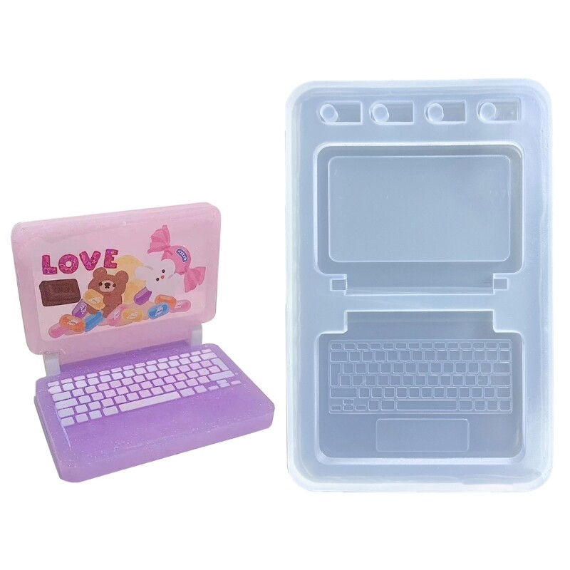 Silicone Epoxy Resin Hollow Mold for Keychain Pendant Jewelry Making