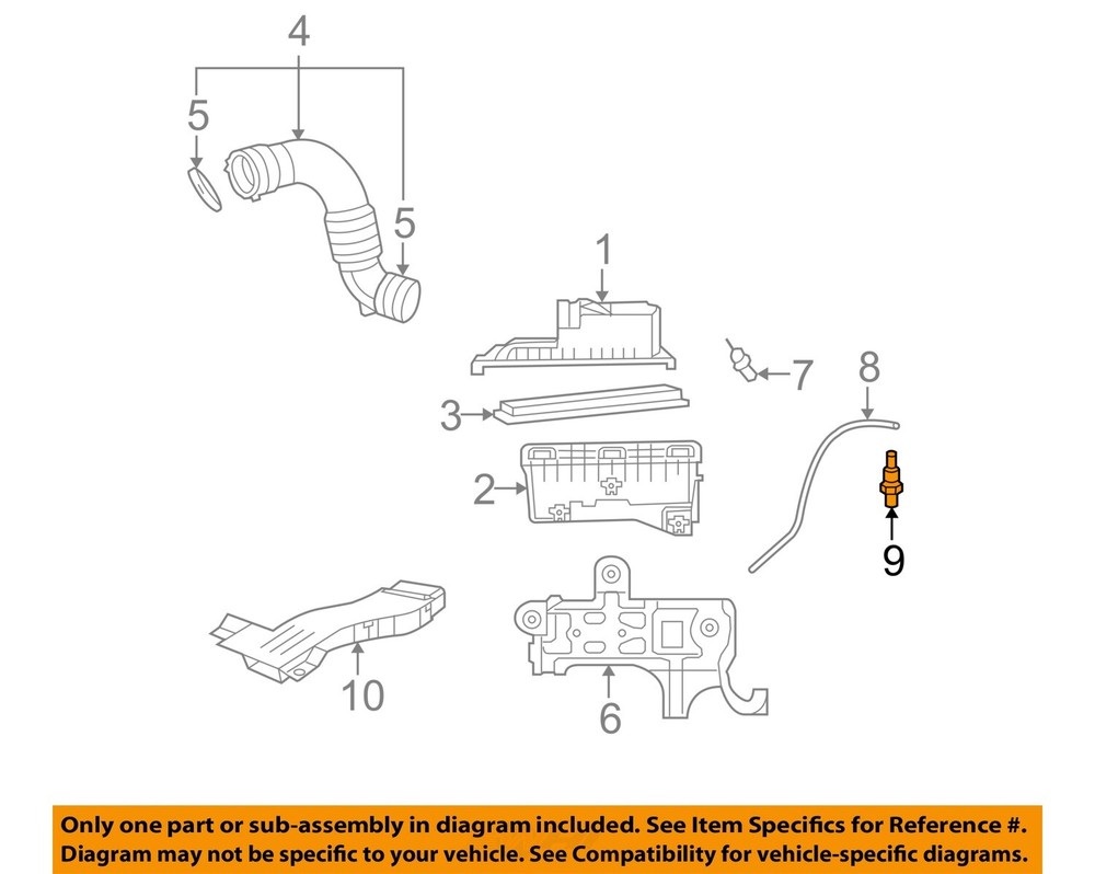 OEM Chrysler PCV Valve Replacement Part 5047063AA