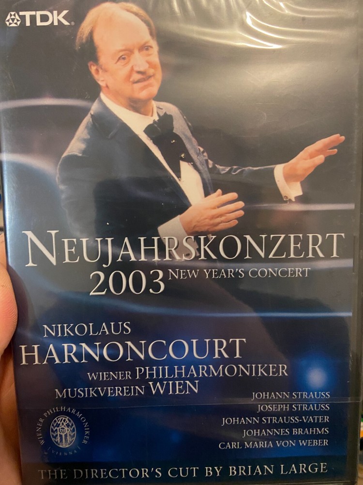 Neujahrskonzert New Years's Concert 2003 NEW region 2 DVD (classical music)-image