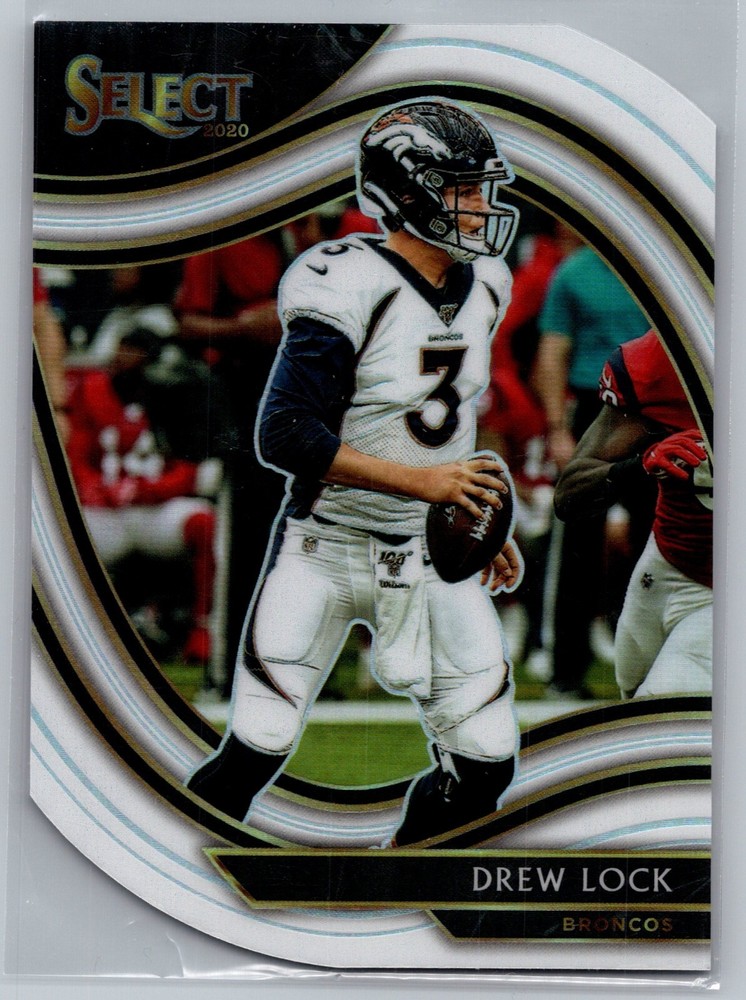 2020 Panini Select - Field Level White Prizm #327 Drew Lock