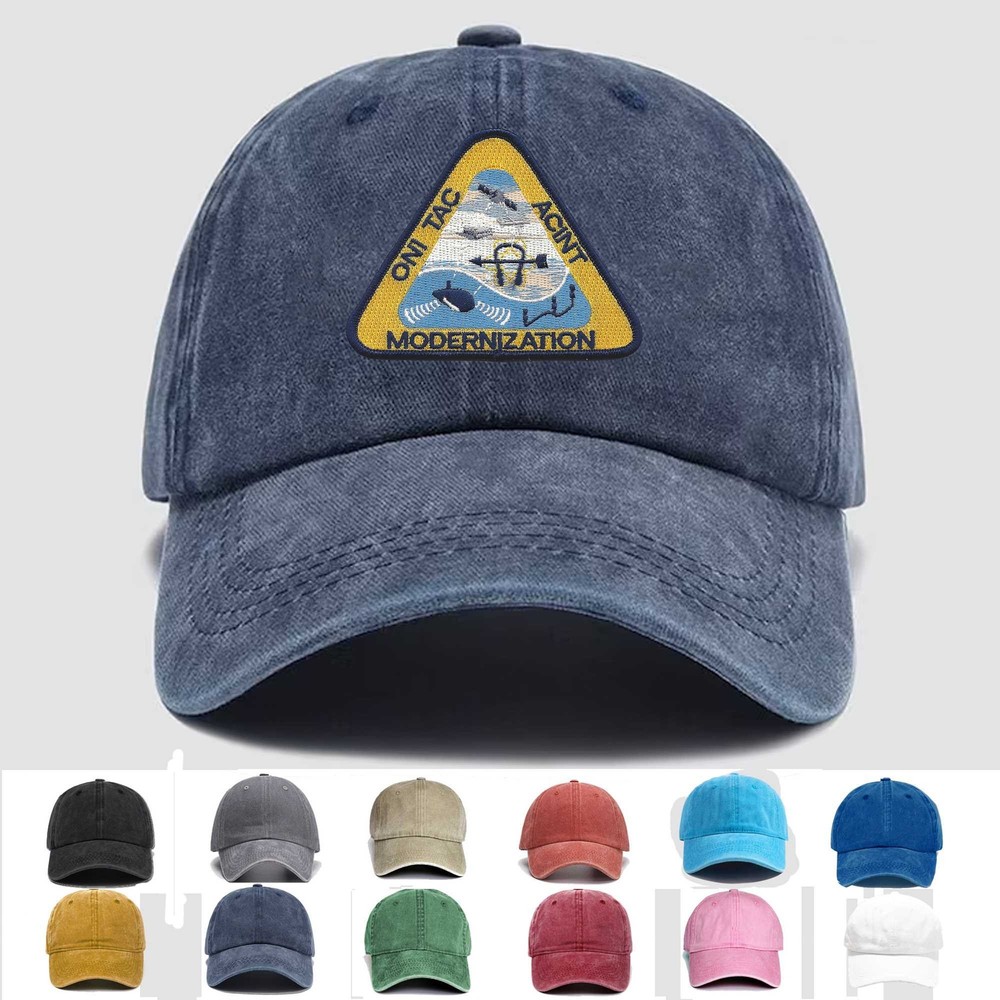 Custom Embroidered Hat Oni Tac Acint Modernization Program, Veteran Cap, Gift