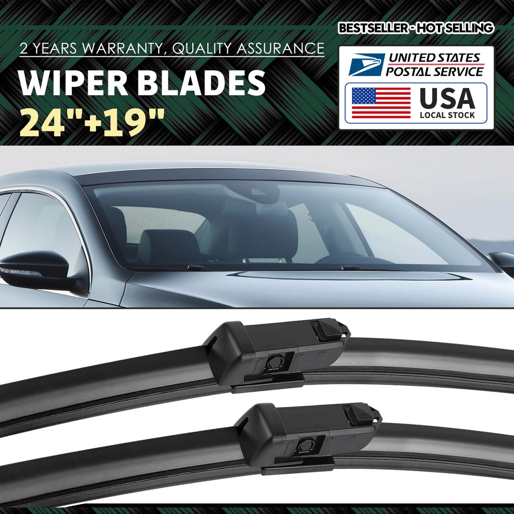 New OEM Quality Bracketless Windshield Wiper Blades For VOLKSWAGEN PASSAT 12-21