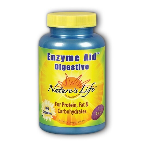 Enzyme Aid Digestive  100 caps By Nature's Life