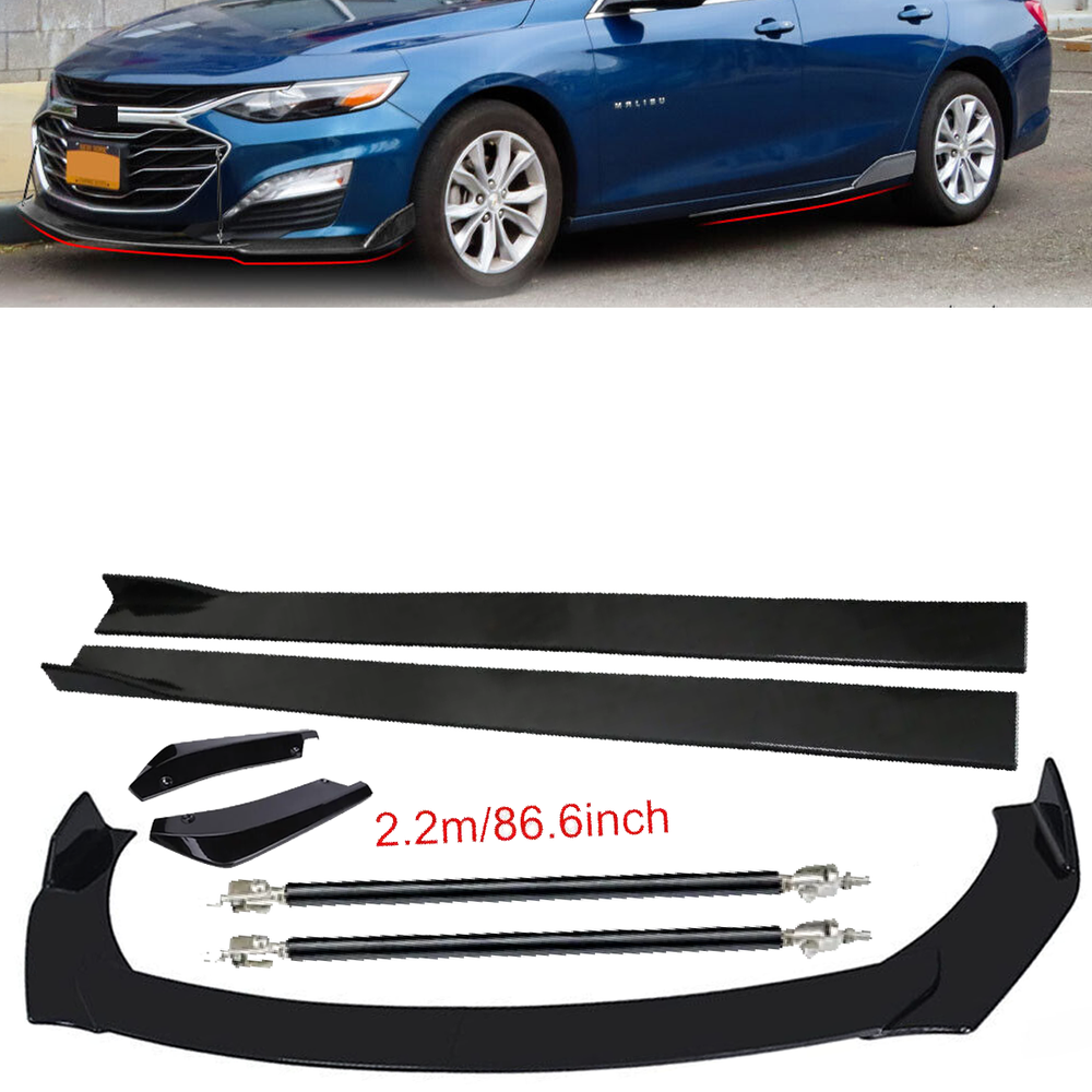 Front Rear Bumper Lip Splitter Spoiler87