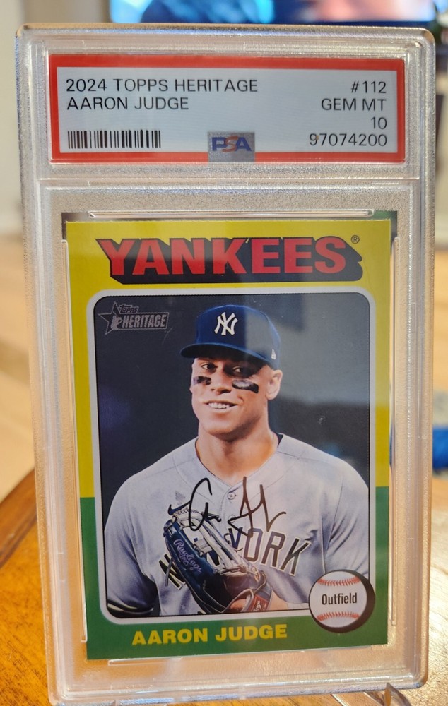 2024 Topps Heritage - #112 Aaron Judge