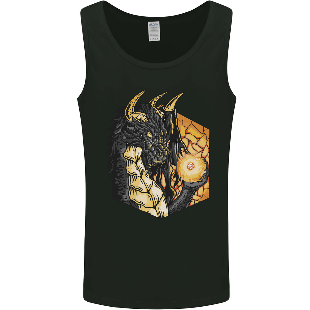 Dragon Dice RPG Role Playing Games Fantasy Mens Vest Tank Top