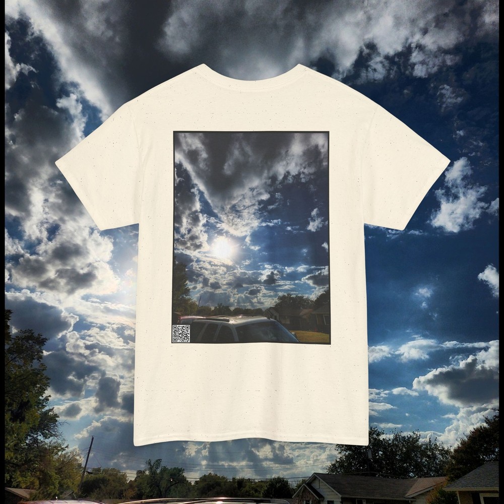 Vazquez - Sunny Cloudy Skies (Back Design Shirt)
