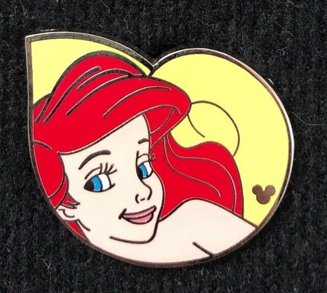 DLR 2009 Hidden Mickey The Little Mermaid Ariel Disney Pin 69172