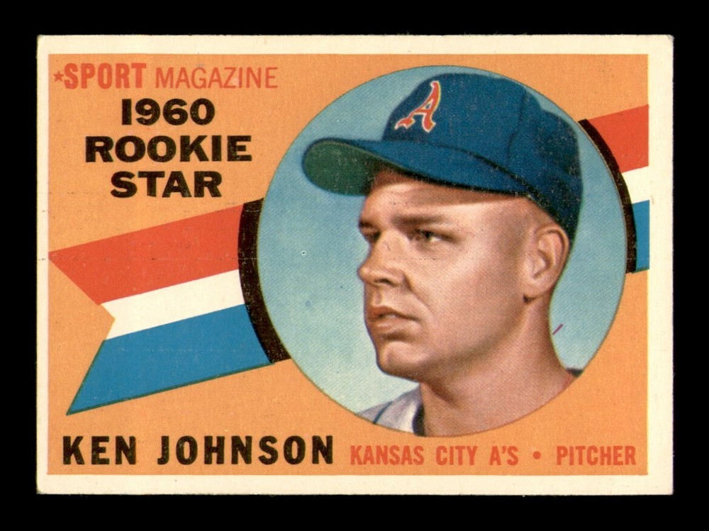 1960 Topps #135 Ken Johnson EX-MINT Baseball Card *OBGcards*