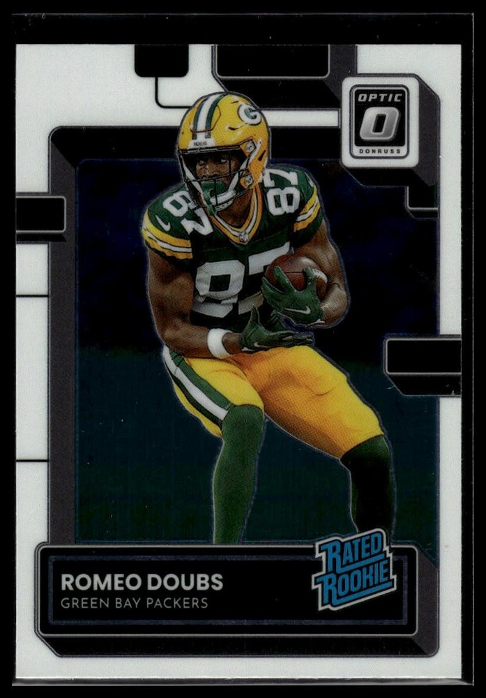 2022 Donruss Optic #235 Romeo Doubs Rated Rookie