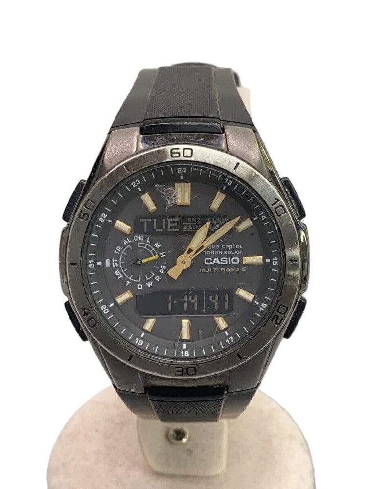 CASIO WAVE CEPTOR WVA-M650-1AJF Tough Solar Atomic Radio Watch Pre-Owned