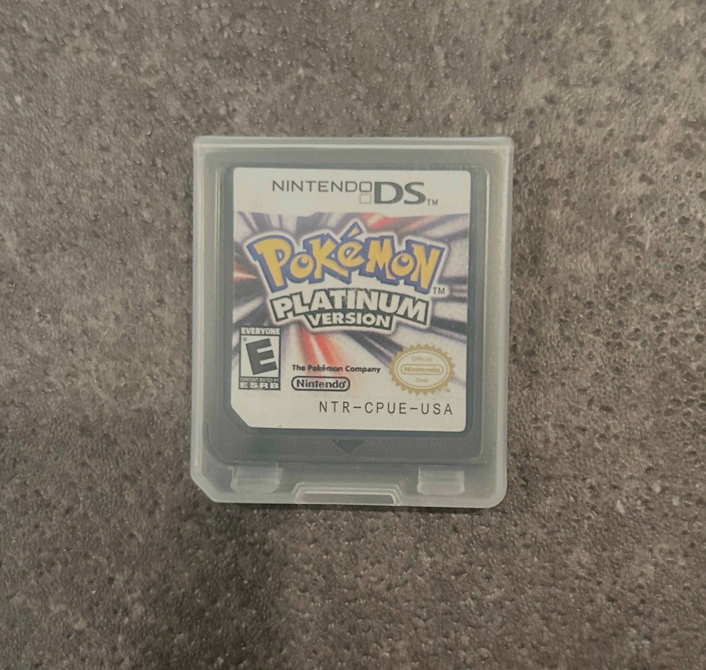 Pokemon Platinum Nintendo DS Game Cartridge 2009 USA Mint for DS 2DS 3DS DSi