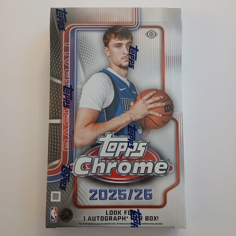 2025-26 Topps Chrome® Basketball NBA - Hobby Box | Cooper Flag Title Hero
