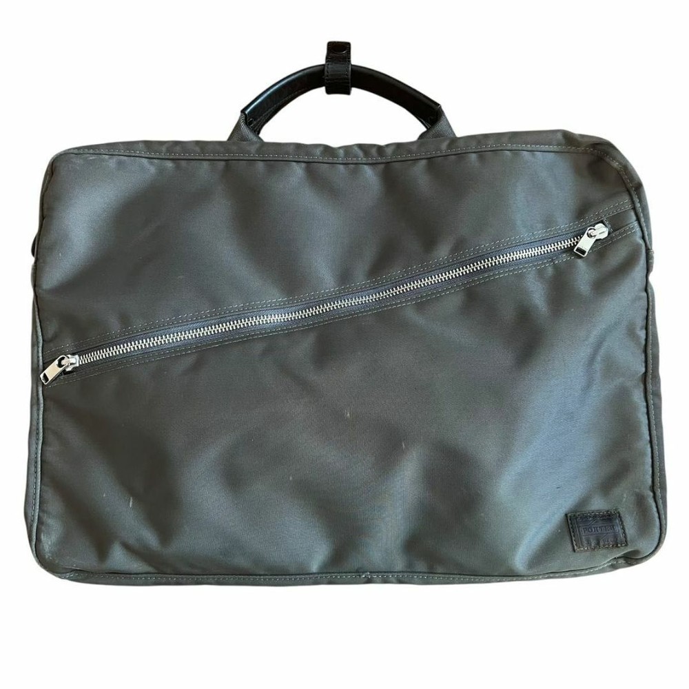 Porter Lift 3Way Business Bag Briefcase Khaki - Used, Minor Wear, No Major Flaws