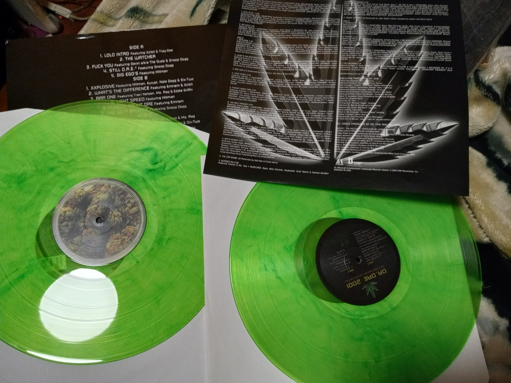 Dr Dre The chronic 2001 2019 reissue uncensored colored vinyl