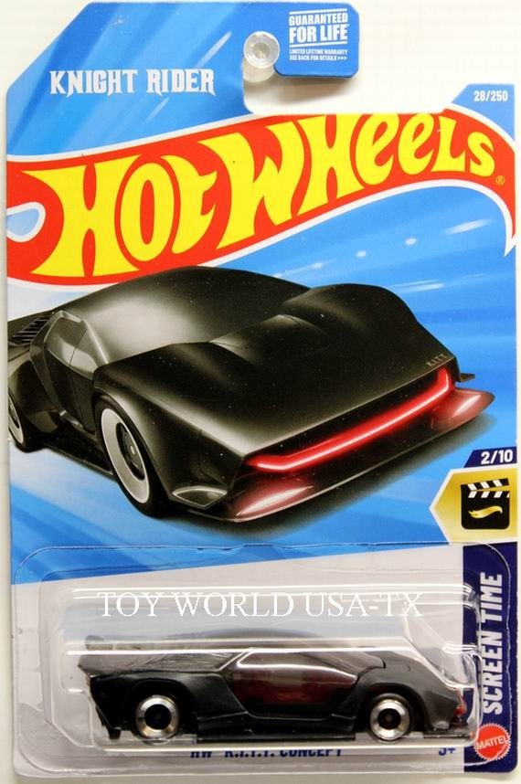 2026 Hot Wheels #28 Screen Time HW K.I.T.T. Concept