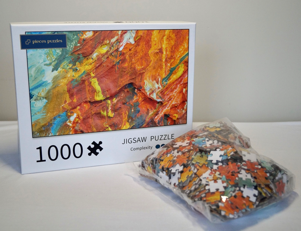jigsaw puzzle 1000 pieces colourful art