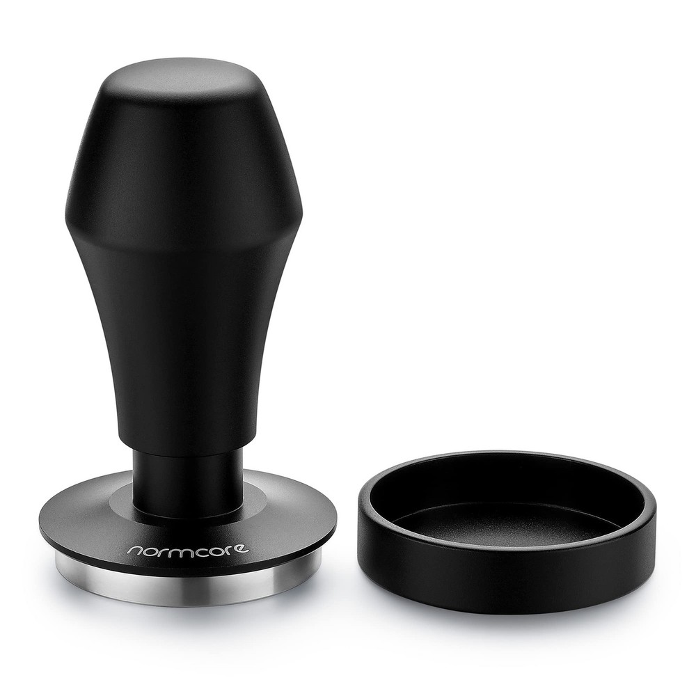 V4 Coffee Tamper 53.3mm Spring-Loaded Barista Espresso Tool with Precision Design for Enhanced Brew Control and Professional Extraction Results
