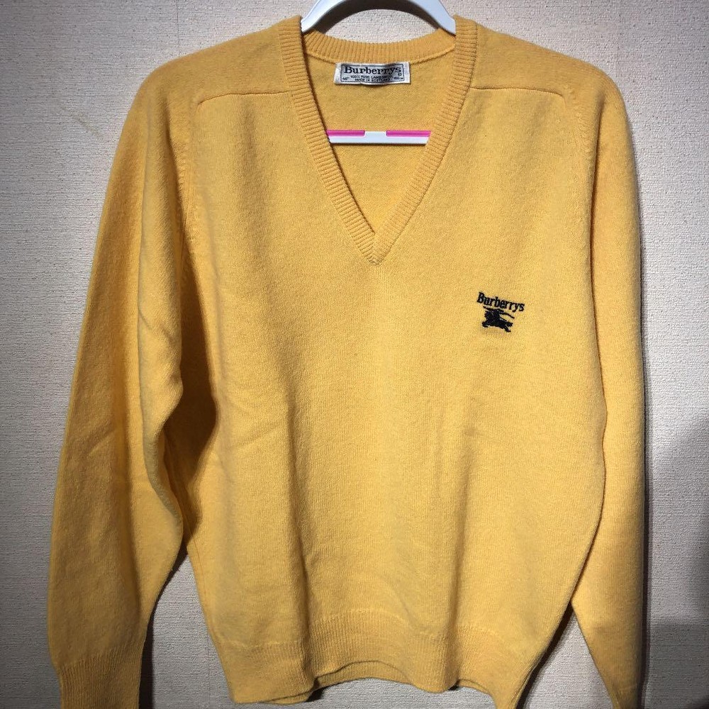 Burberry knit sweater Men's Fashion from Japan