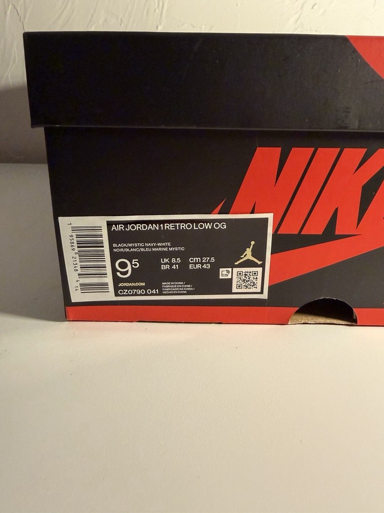 Nike Air Jordan 1 Retro Low OG Mystic Navy