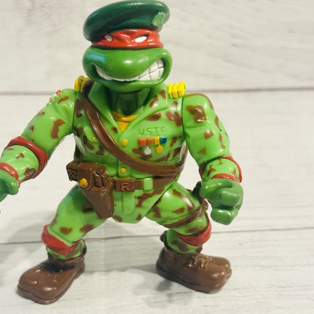 1991 Playmates Toys Teenage Mutant Ninja Turtles USTF Raphael Vintage TMNT