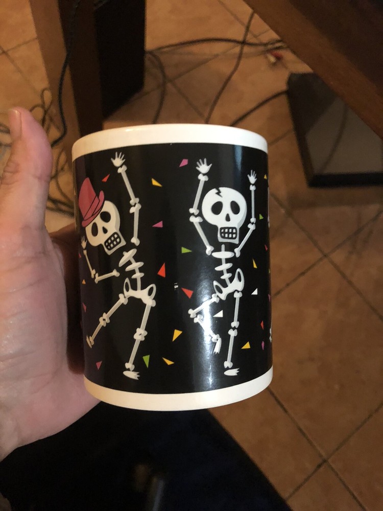 Grateful Dead New Year's Dancing Skeletons Coffee Mug-image