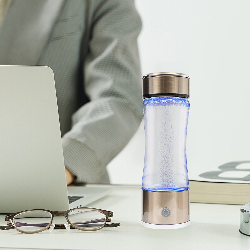 Portable Hydrogen Water Bottle Generator for Health