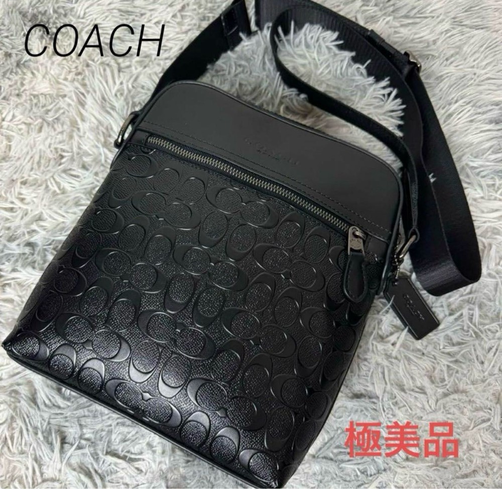 Coach Black Flight Bag – Stylish Shoulder Bag for Travel