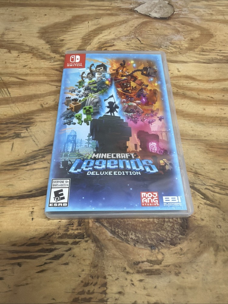 Minecraft Legends Deluxe Edition - Nintendo Switch (Original Case & Cartridge)