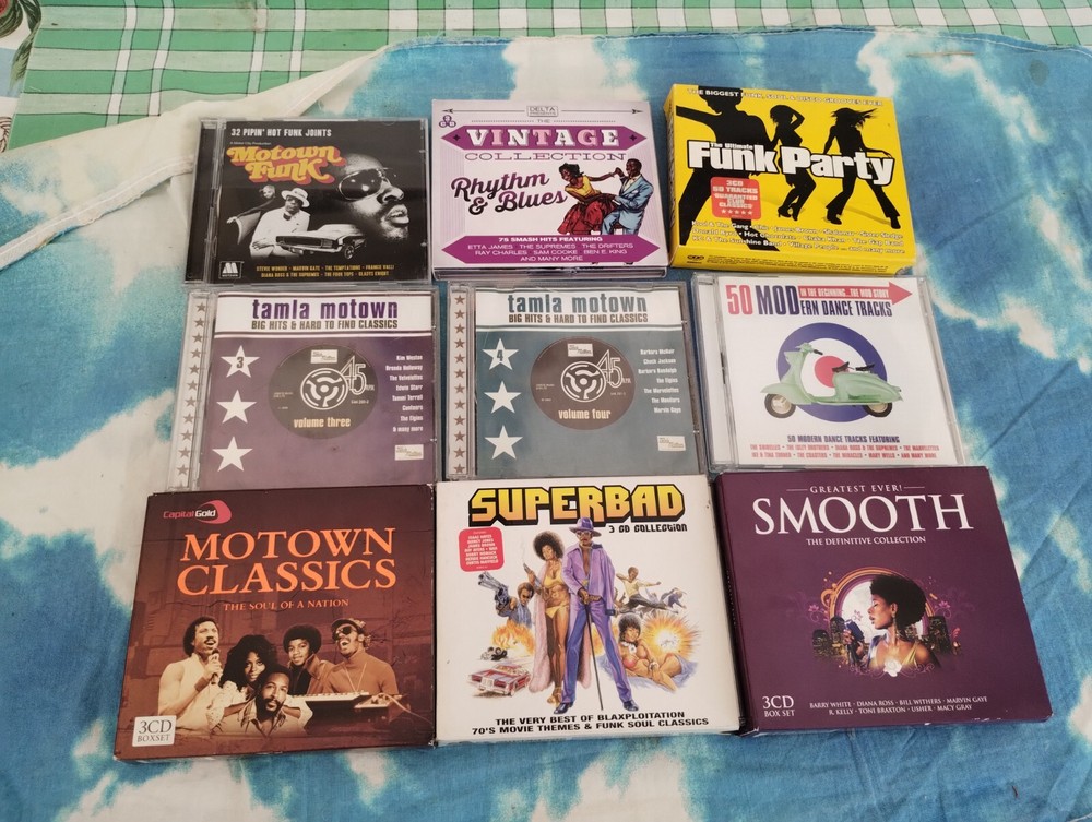 SOUL & FUNK TAMLA MOTOWN Compilations CD JOBLOT