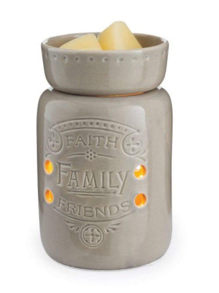Faith Family Friends Scented Wax Warmer for Home Decor