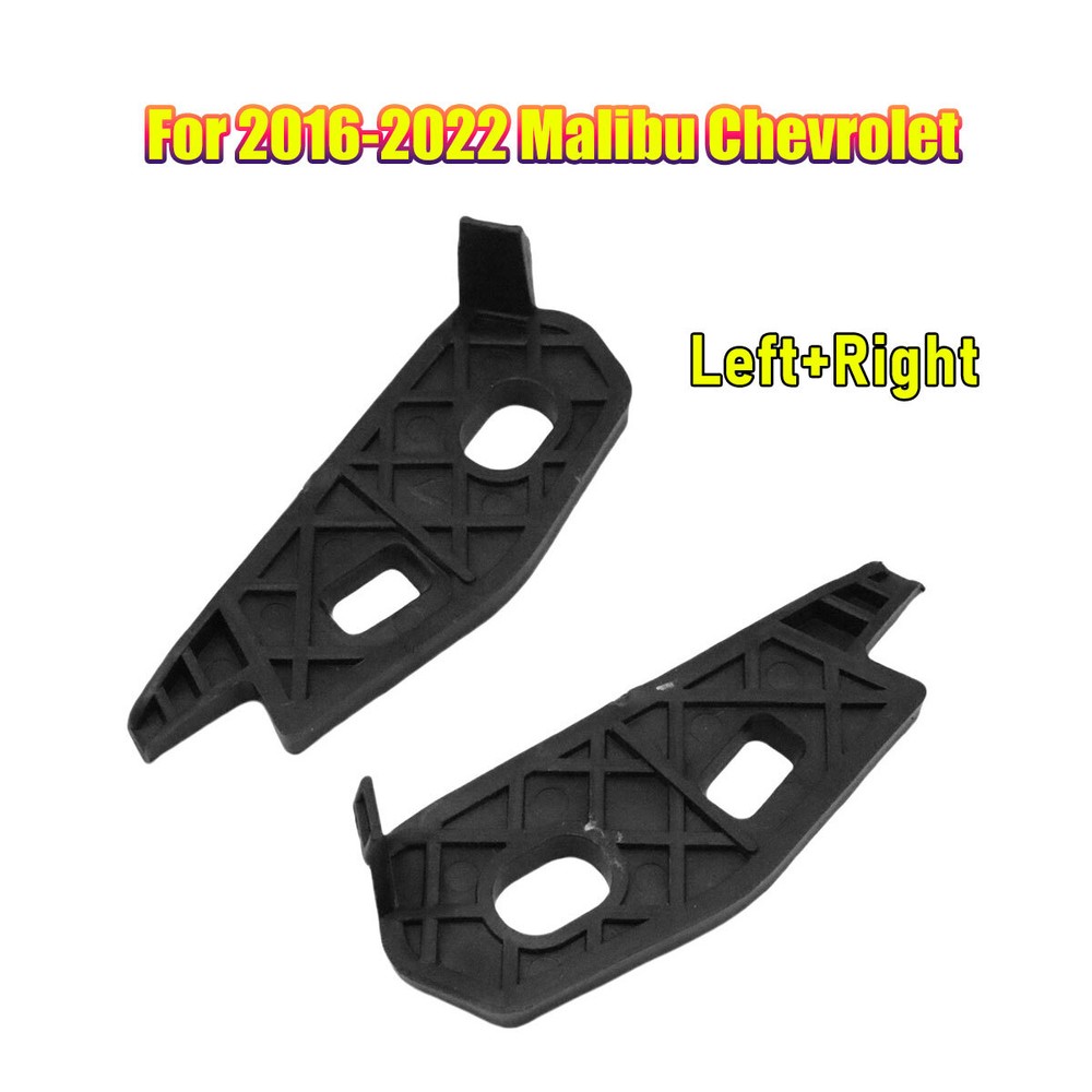 For Chevy Malibu 2016-2024 Bumper Cover Retainer Driver and Passenger Side Pair
