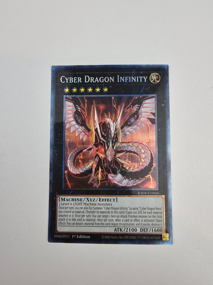 Cyber Dragon Infinity PCR RA04-EN068 1st Ed Quarter Century Stampede-image